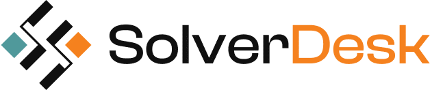 solverdesk logo black